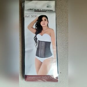 Jackie London 5030 Waistrainer Strapless Black Size Large